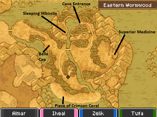 Eastern Wormwood Map Locations